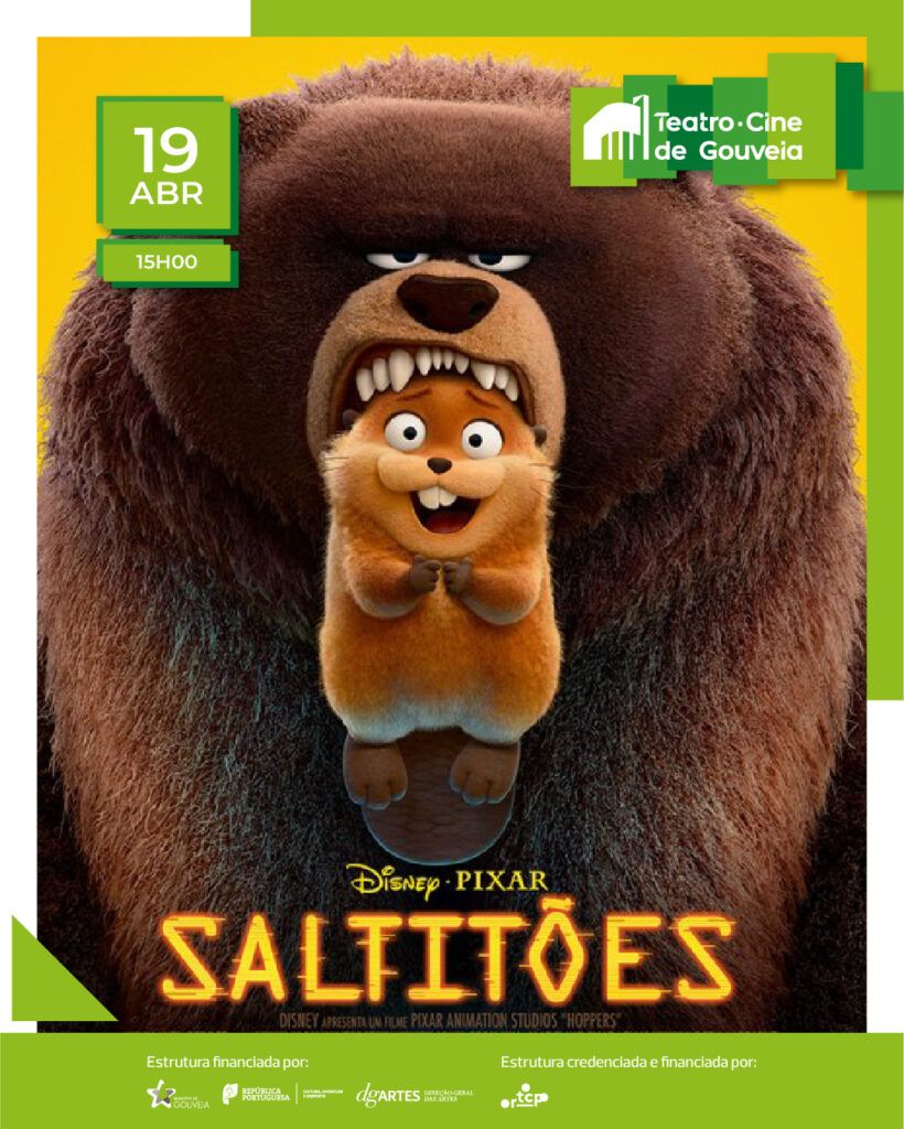 /// Cinema: Saltitões (VP) | 19 de abril | 15h00 | 3,70€