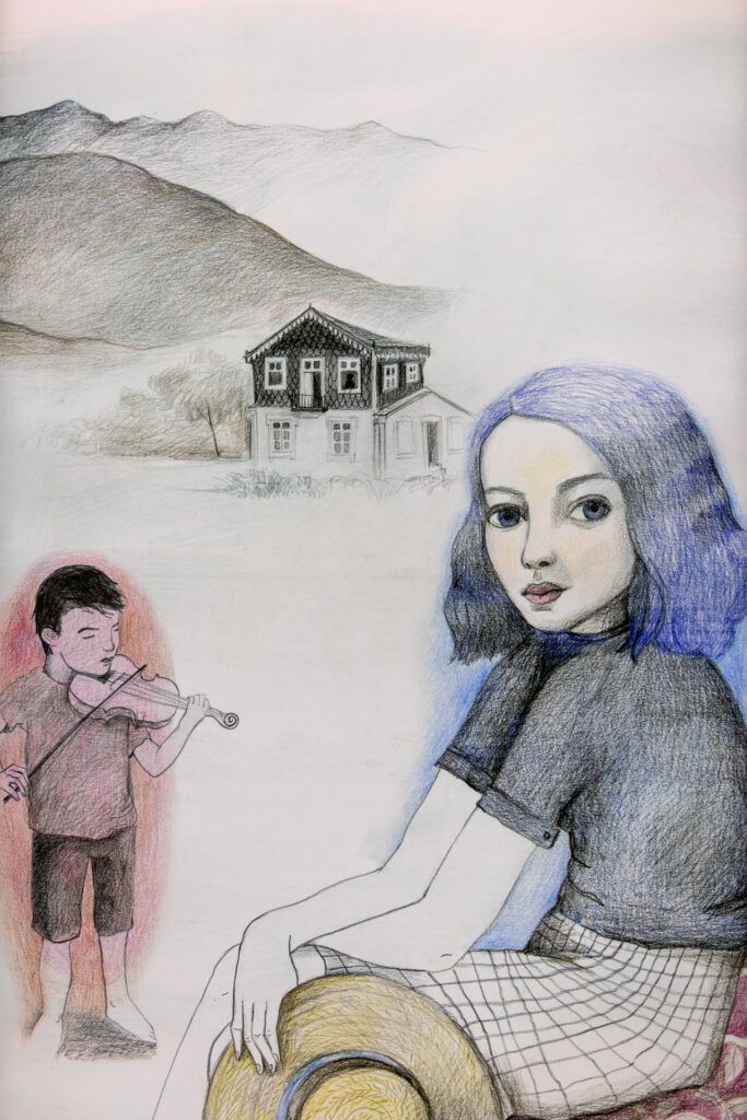 Ilustrações do romance “Para Sempre” selecionadas para Catálogo Iberoamérica de Ilustração