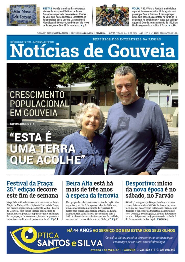 População de Gouveia cresce pela primeira vez em décadas