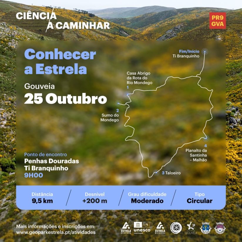 Município é parceiro na Iniciativa “Ciência a Caminhar | Conhecer a Estrela”