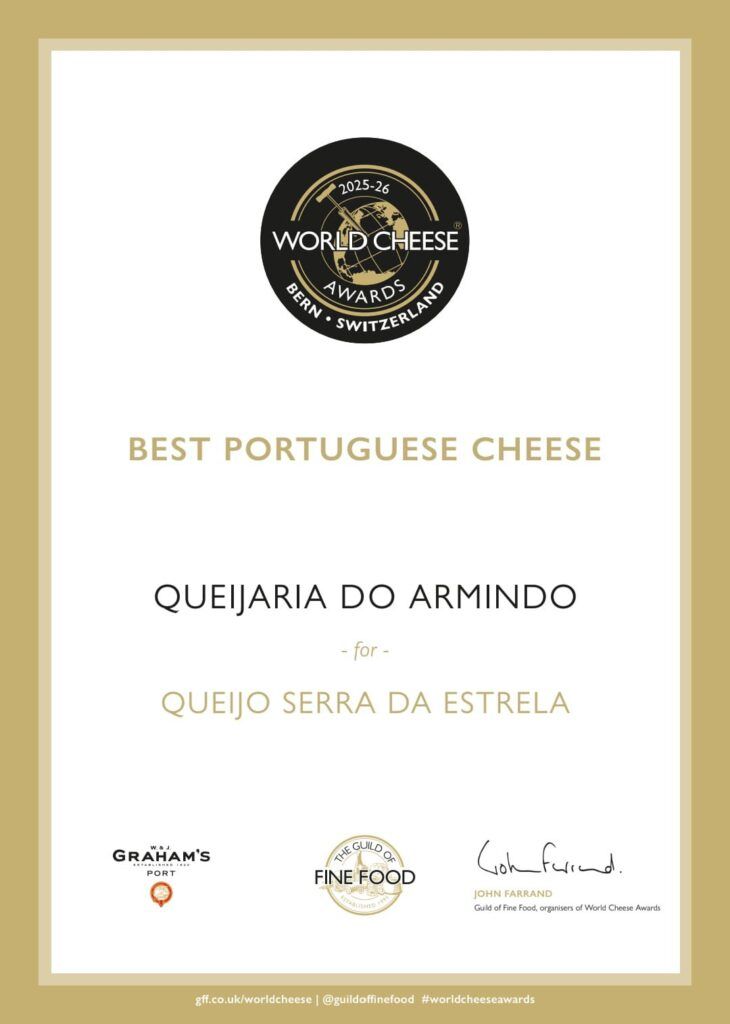 Queijaria do Armindo premiada nos World Cheese Awards 2025