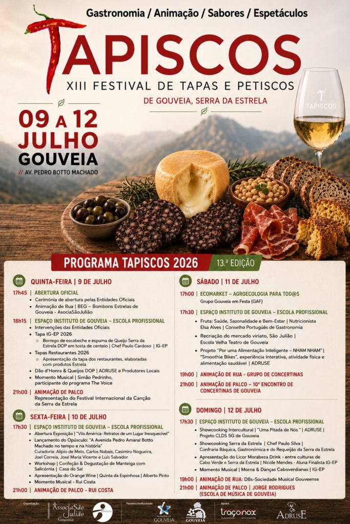 Tapiscos: Programação