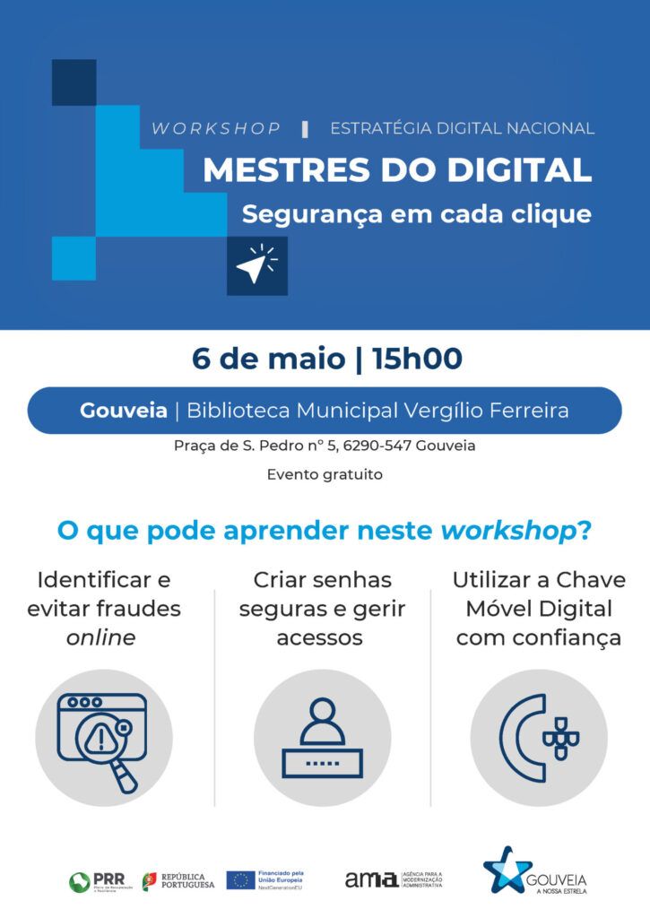 Gouveia recebe terceira sessão do programa “Mestres do Digital”