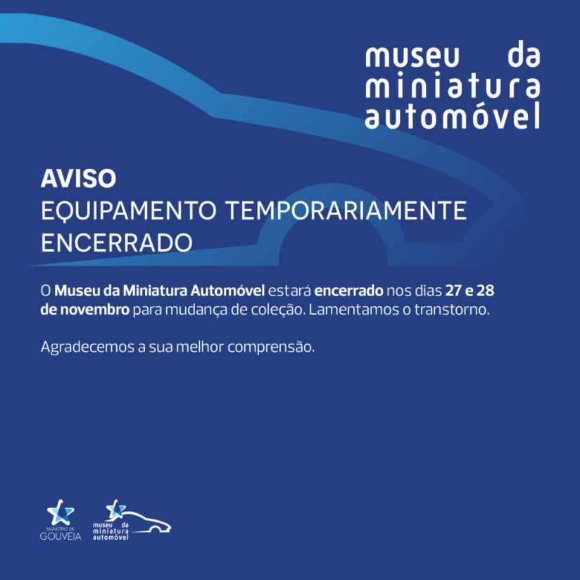 Museu da Miniatura Automóvel irá encontrar-se encerrado temporariamente