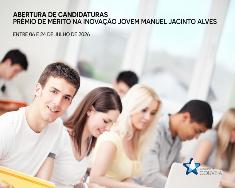 Abertura de candidaturas ao Prémio de Mérito na Inovação Jovem Manuel Jacinto Alves