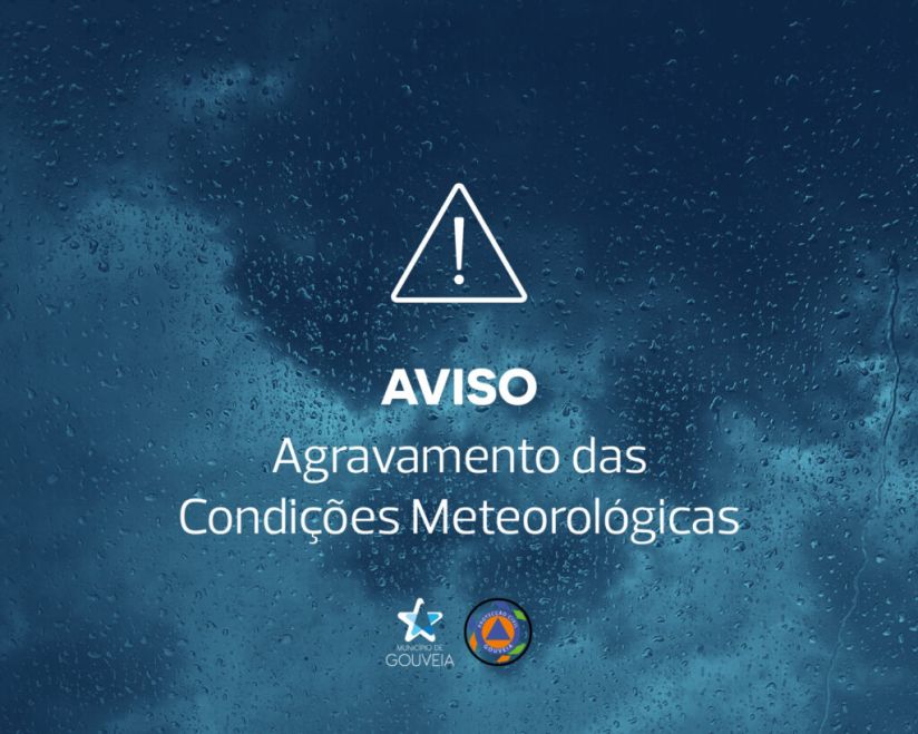 AVISO | Condições Meteorológicas adversas a partir de hoje | Aviso Laranja