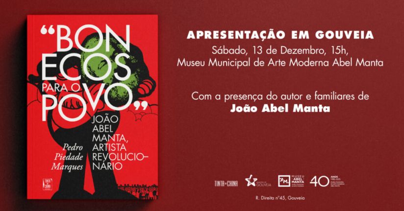 LIVRO “BONECOS PARA O POVO”, DE PEDRO PIEDADE MARQUES, APRESENTADO EM GOUVEIA