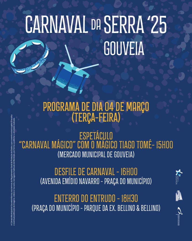 Desfile de Carnaval da Serra&#8217;25 e Enterro do Entrudo decorrem amanhã