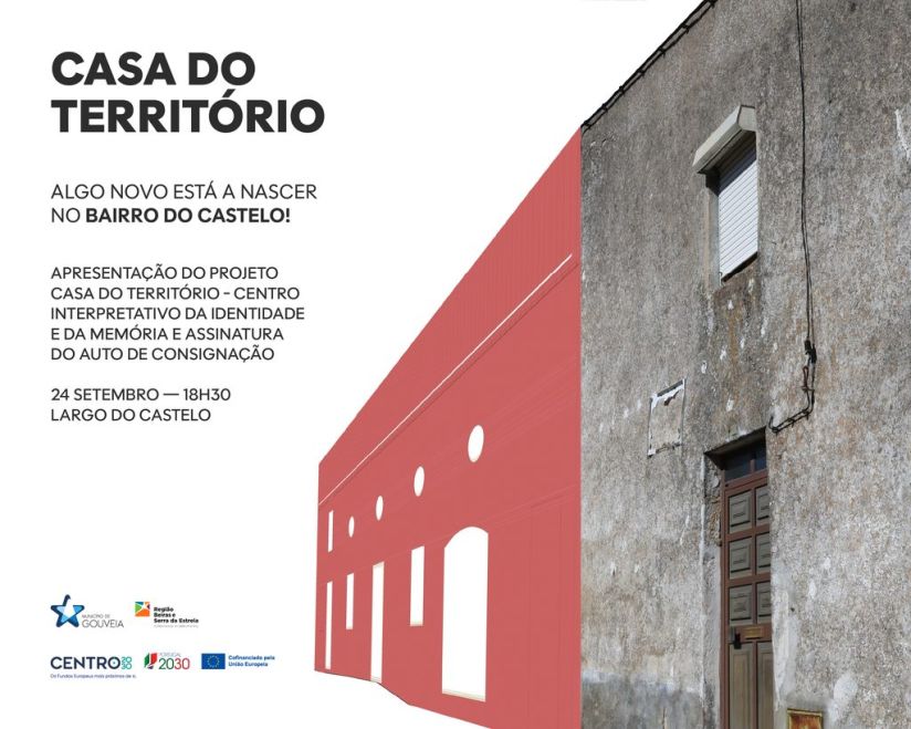 Município de Gouveia apresenta Projeto Casa do Território e assina Auto de Consignação