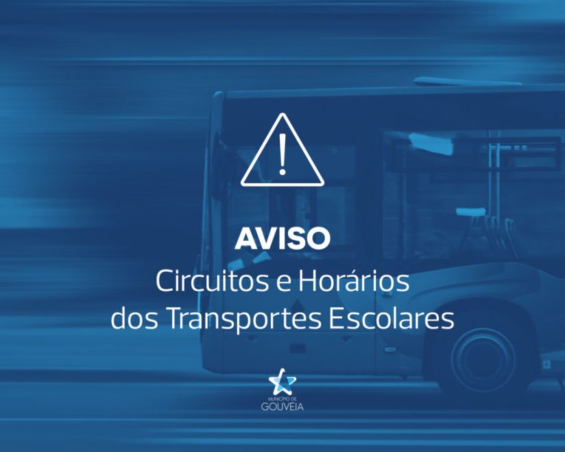 Circuitos e Horários dos Transportes Escolares | Ano Letivo 2025/2026