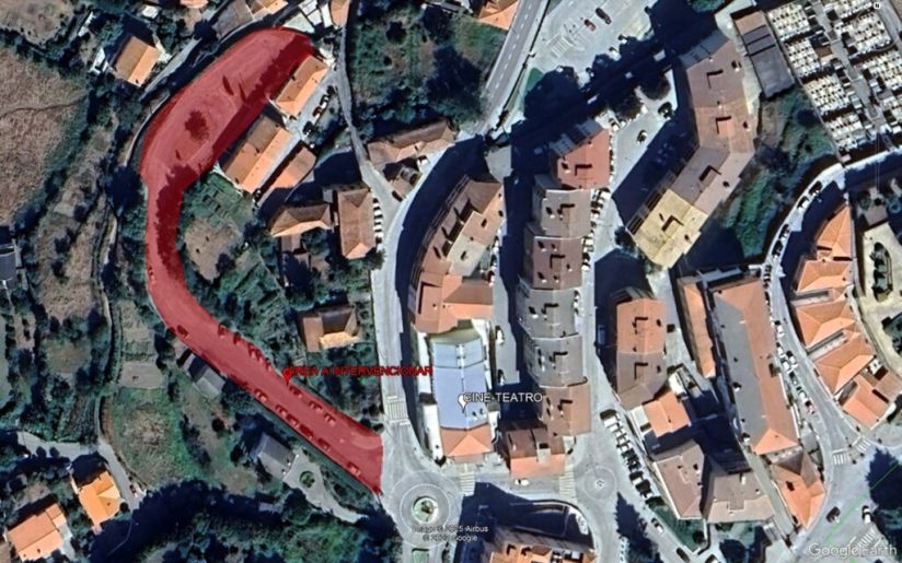 ⚠️Aviso | Condicionamento de trânsito e estacionamento na rua Fernando Rebelo (Gouveia) | a partir de 09 de abril