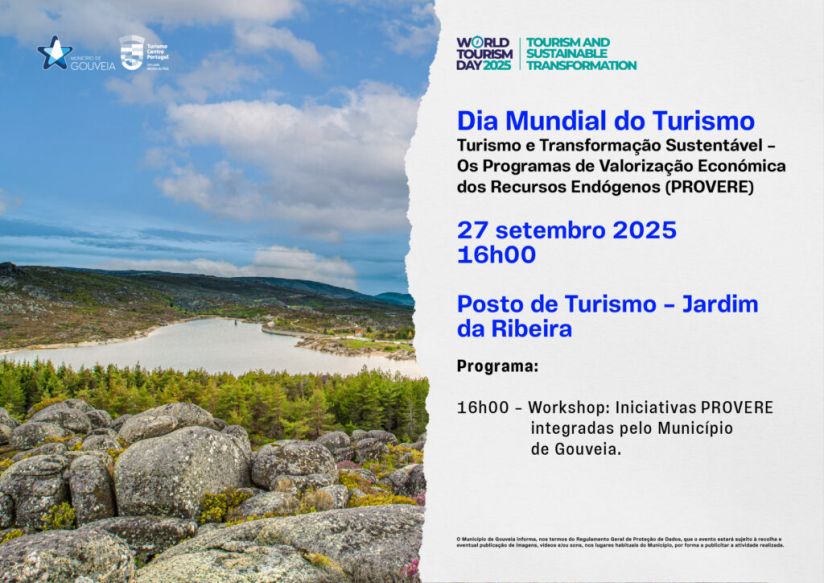 Dia Mundial do Turismo em Gouveia destaca sustentabilidade e desenvolvimento local