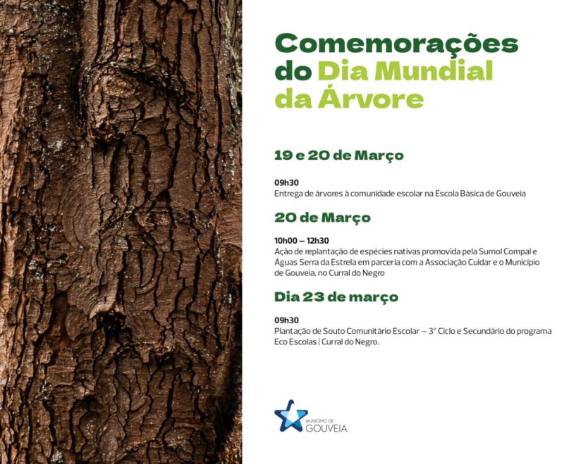 Comemorações do Dia Mundial da Árvore em Gouveia
