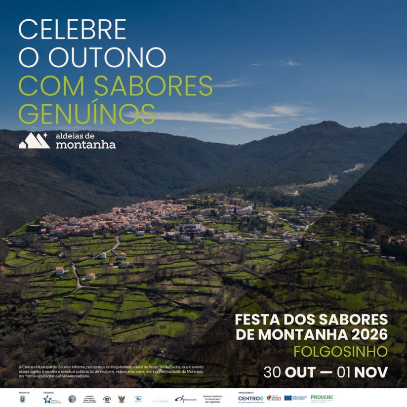 Festa dos Sabores de Montanha 2026 | 30 de outubro a 1 novembro