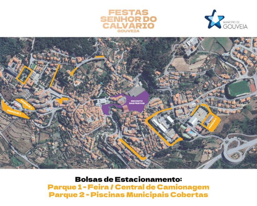 Bolsas de Estacionamento: Festas do Senhor do Calvário 2026