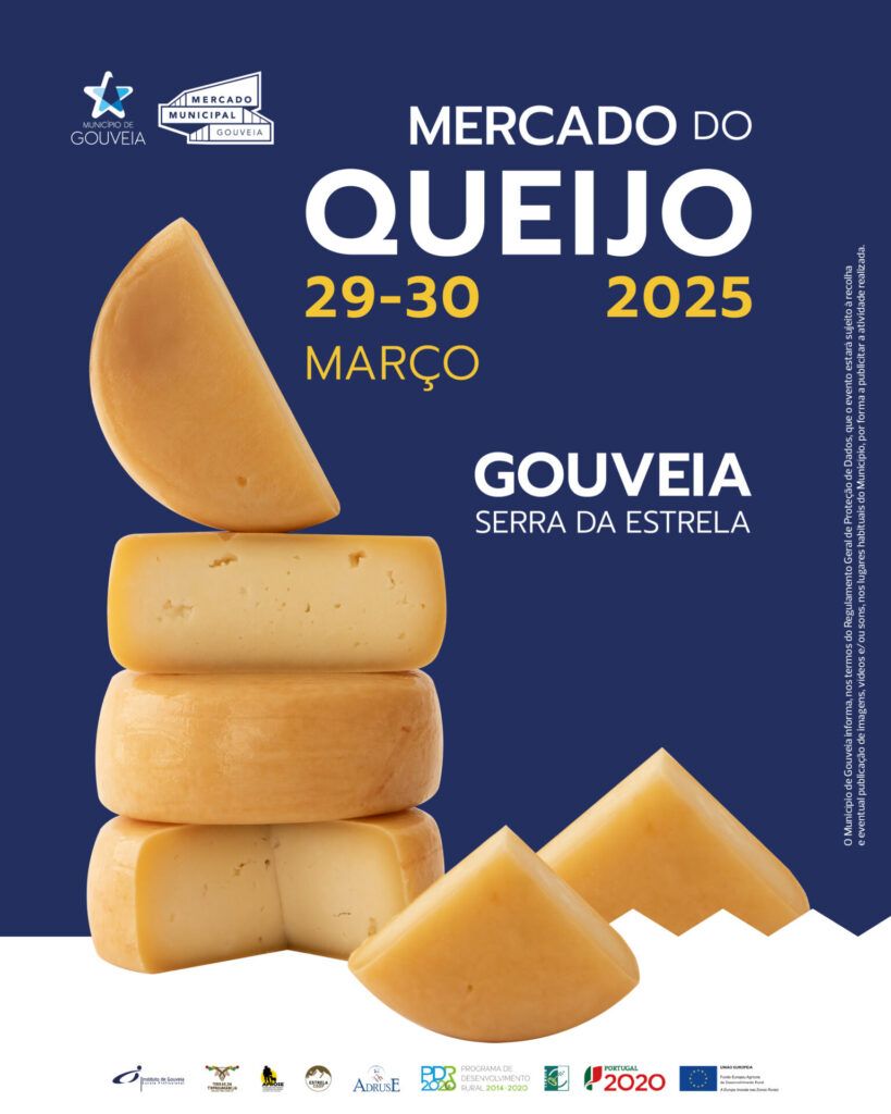 ????Mercado do Queijo é em Gouveia de 29 a 30 de março
