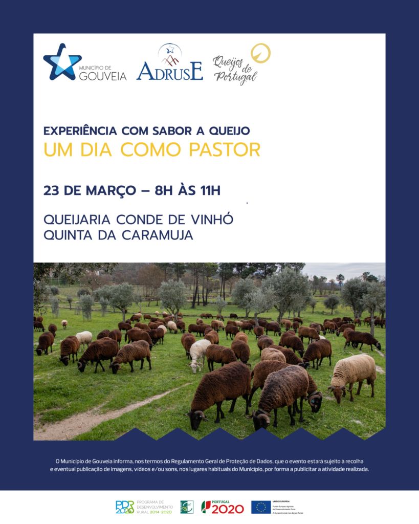 Mercado do Queijo | Eventos com sabor a queijo &#8211; &#8220;Um dia como Pastor&#8221; | 23 de março | Queijaria da Caramuja (Conde de Vinhó) | Inscrições encerradas
