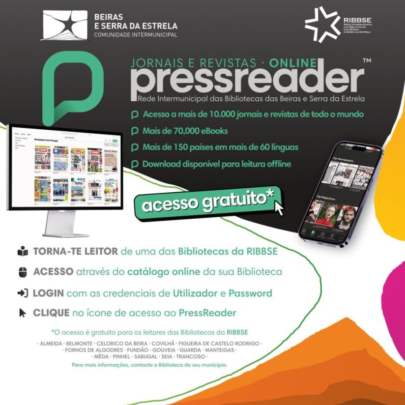 Município de Gouveia disponibiliza o serviço PressReader