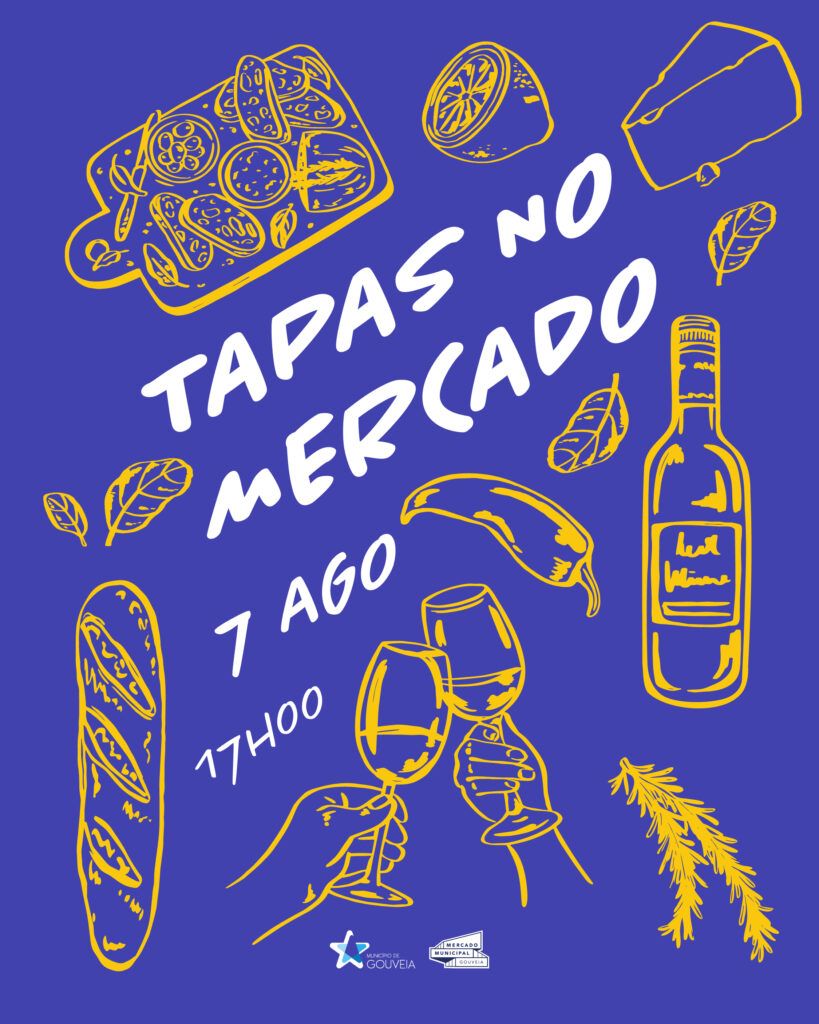 Tapas no Mercado Municipal de Gouveia a 7 de agosto