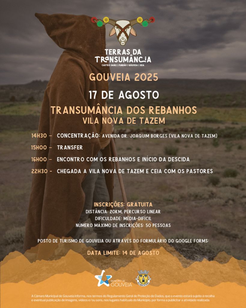 Terras da Transumância – Transumância dos Rebanhos | 17 de agosto | Vila Nova de Tazem