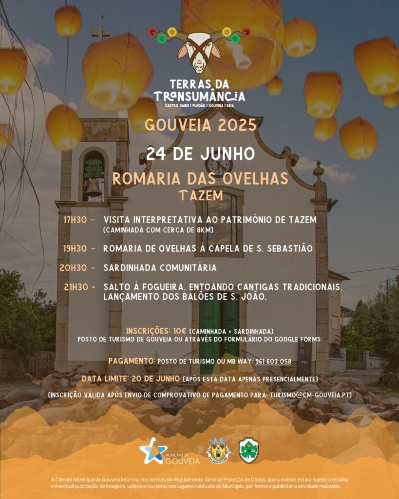 Terras da Transumância &#8211; Romaria das Ovelhas | Tazem (Capela de São Sebastião) | 24 de junho