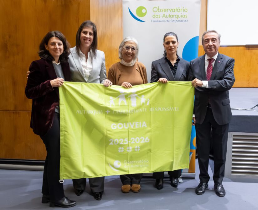 Gouveia distinguida como &#8220;Autarquia + Familiarmente Responsável&#8221; pelo 12.º ano consecutivo