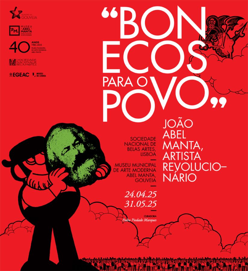 Exposição “Bonecos para o povo”: João Abel Manta, artista revolucionário
