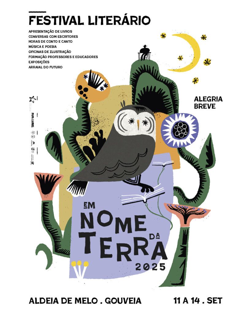 O Festival Literário “Em Nome da Terra” regressa a Gouveia de 11 a 14 de setembro