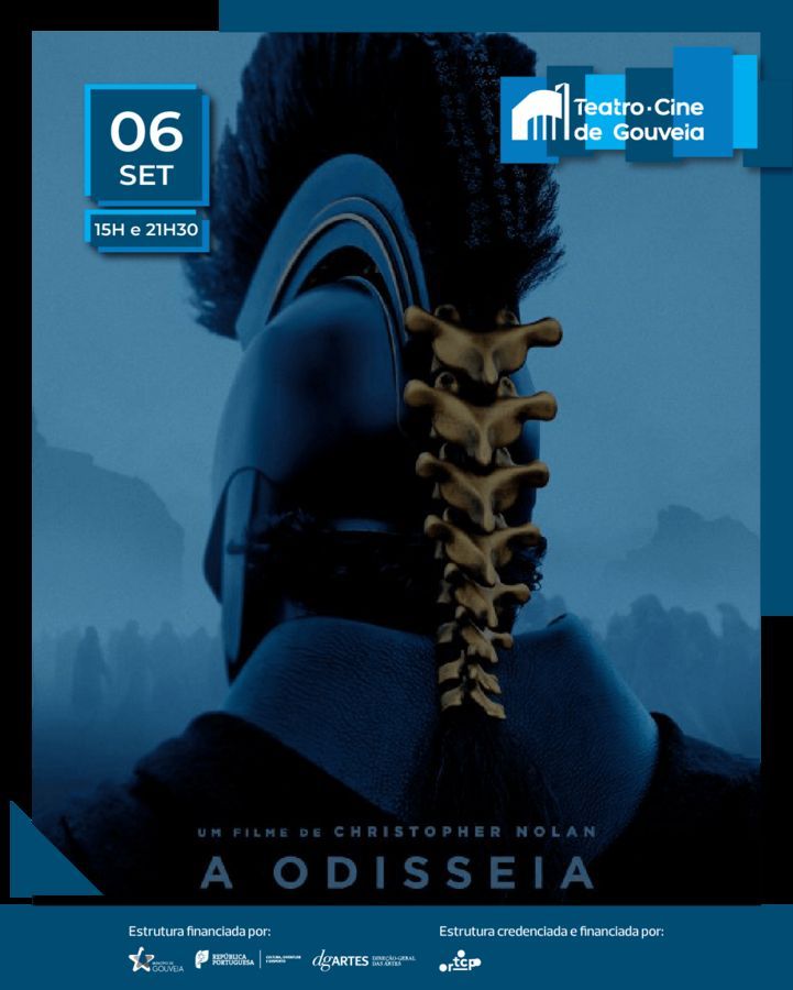 /// CINEMA: A Odisseia | 06 de setembro | 15h00 e 21h30 | 3,70€ | M/14